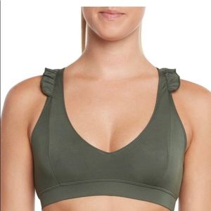 Ruffled Sports Bra